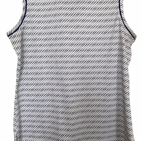 PEBBLE Beach Sz XL Sleeveless Polo Top - Picture 3 of 6